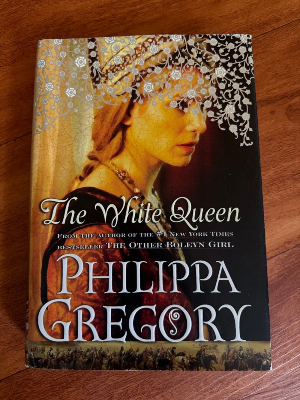 The White Queen - Decorative Orange and Black Hardcover